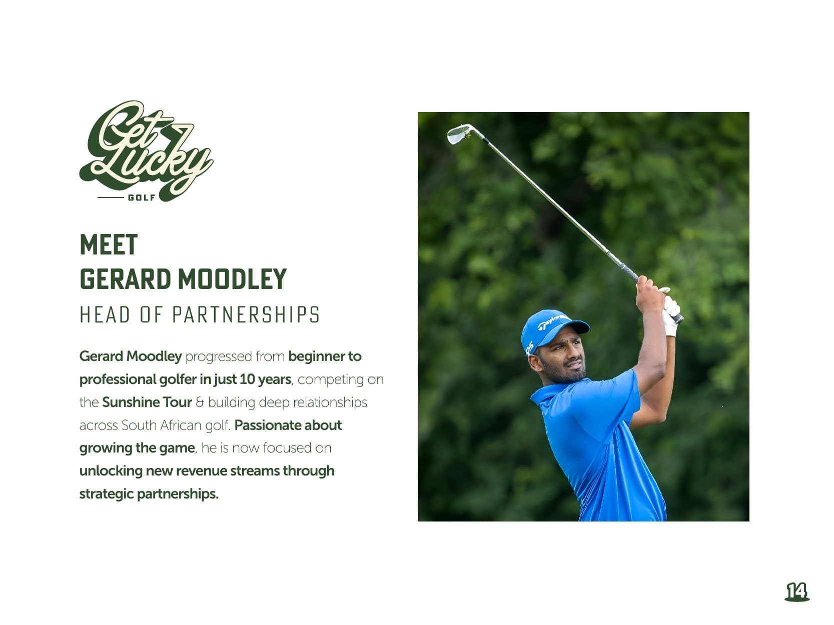 Get Lucky Golf Course Proposal — page 14